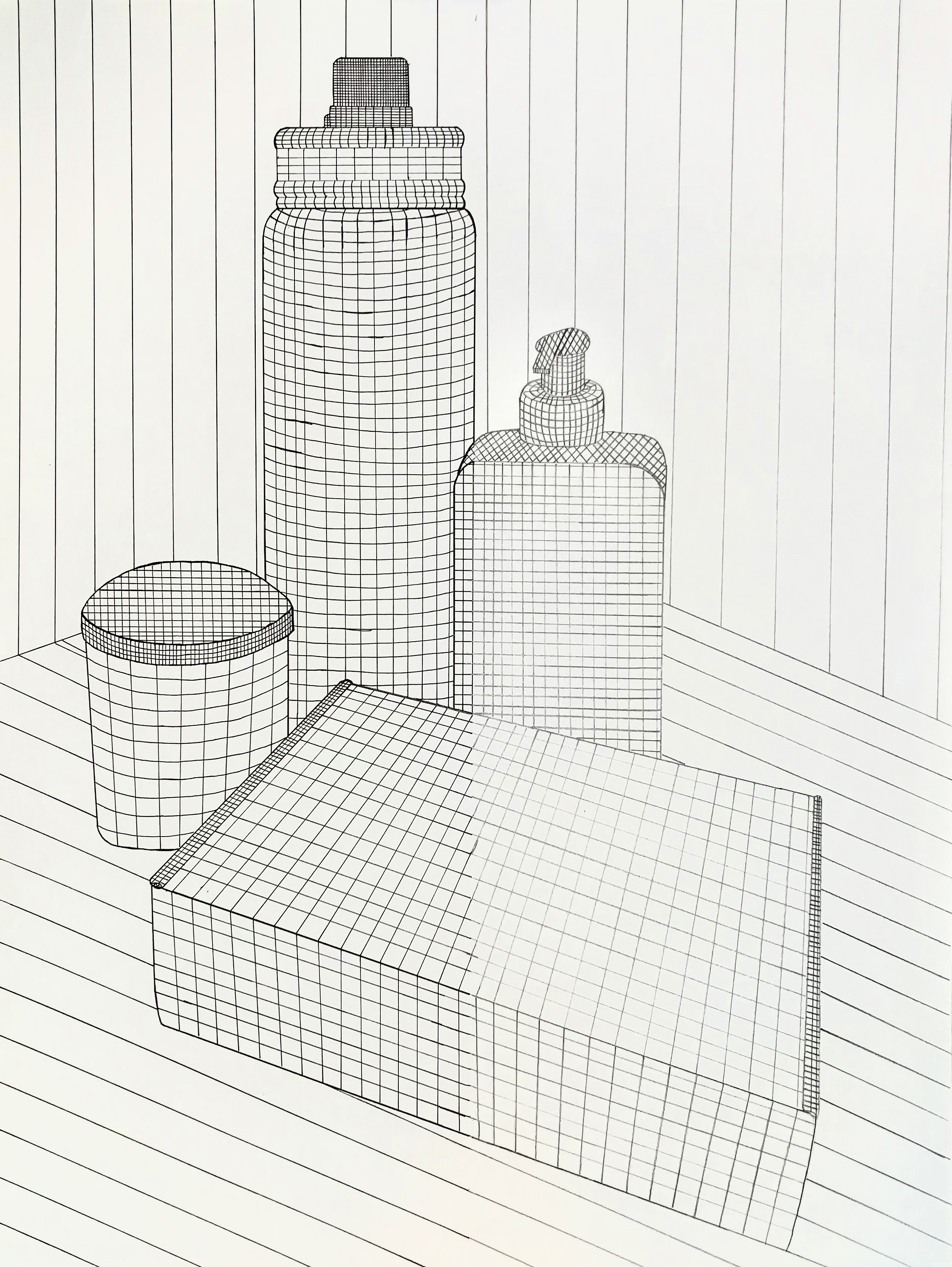 Contour & Cross-Contour Lines - Artwork 4